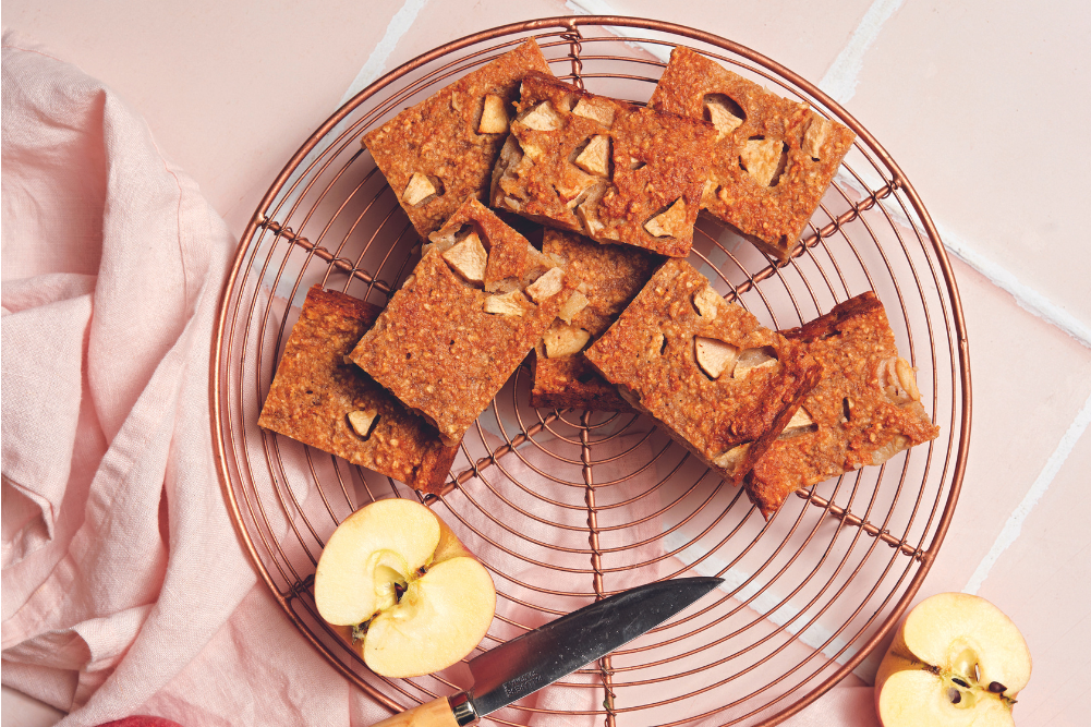 Apple & Cinnamon Slice - WellBeing Magazine