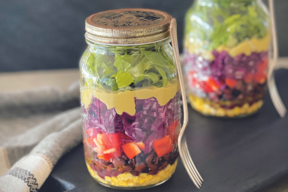 Mexican Salad Jar - WellBeing Magazine