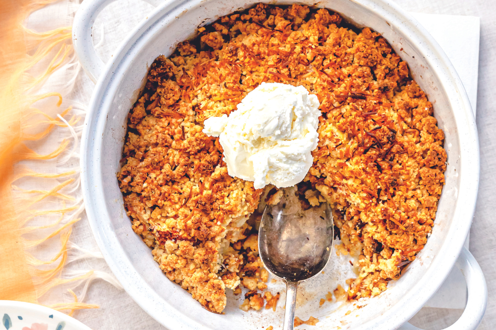 Pineapple Crumble - WellBeing Magazine