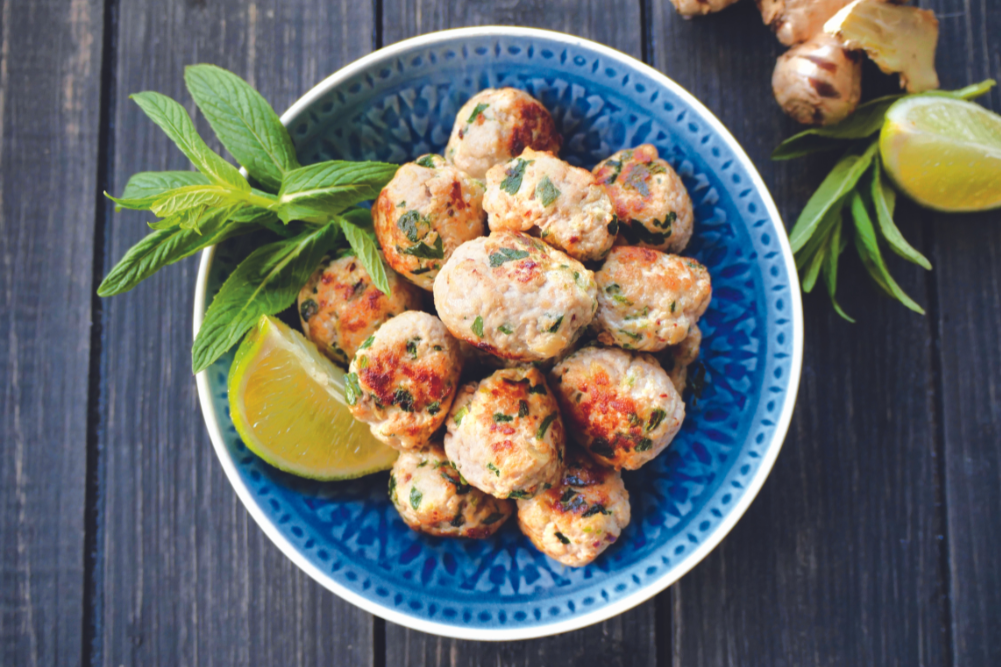 Thai Chicken Balls - WellBeing Magazine
