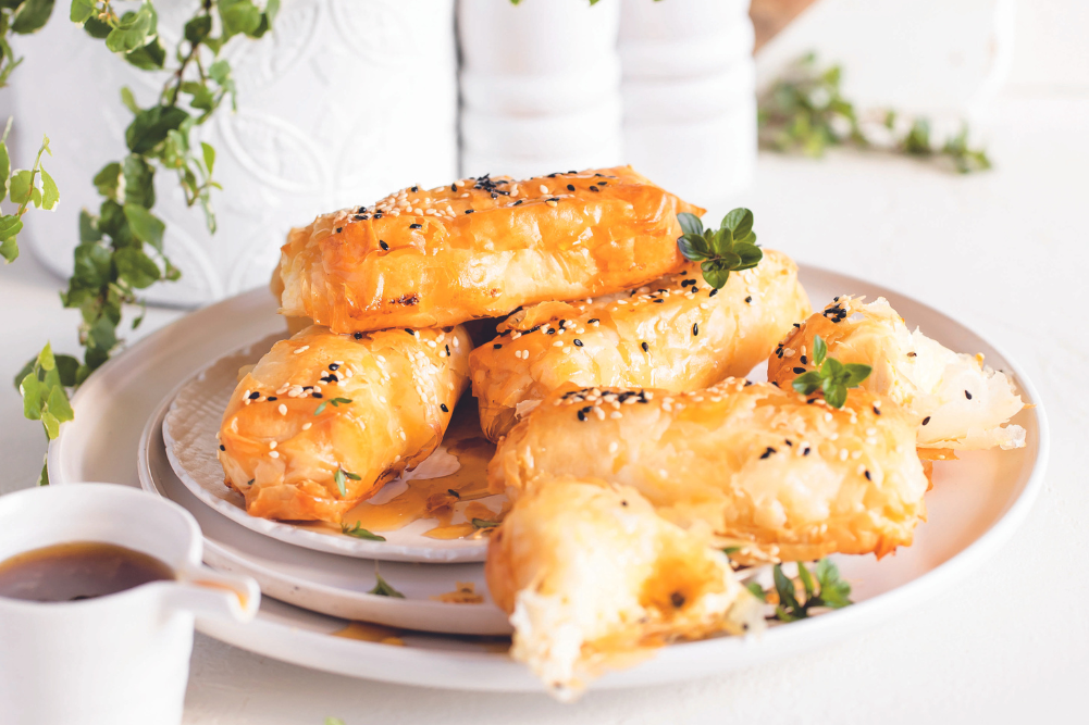 Filo-Wrapped Feta - WellBeing Magazine