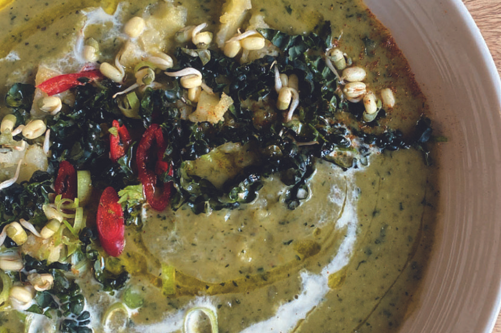 Hearty Kale & Potato Soup - WellBeing Magazine