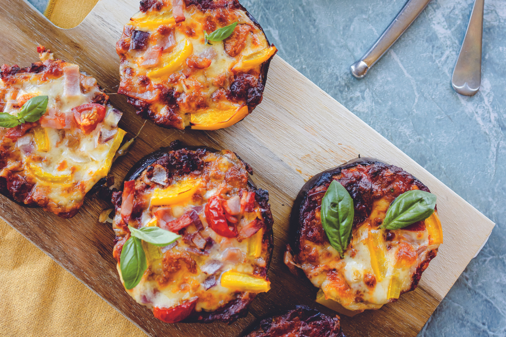 Eggplant “Pizza” Parmesan - WellBeing Magazine