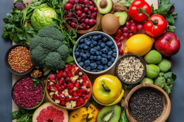 Plant Based Diet On A Plate